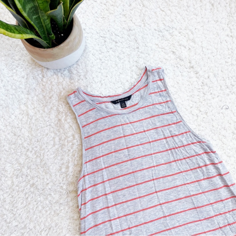 Banana Republic striped tank top